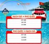 Thông Báo: Lịch Tàu Rạch Giá - Phú Quốc 7/2025 (tàu Phú Quốc Express)