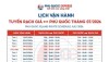 Lịch tàu Rạch Giá - Phú Quốc 7/2026