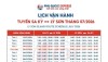 Lịch tàu Phú Quốc Express Sa Kỳ - Lý Sơn 7/2026