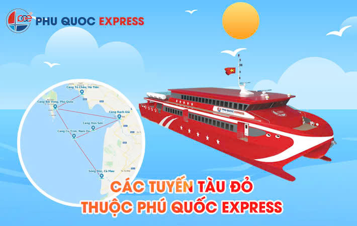 Tàu Đỏ Phú Quốc Express Gồm Những Tàu Nào?