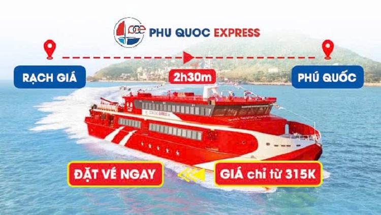 Tàu Cao Tốc Rạch Giá - Phú Quốc: Giá Vé & Đặt Vé Online