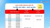 Lịch Tàu Hà Tiên - Phú Quốc 10/2025
