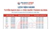 Lịch tàu Rạch Giá - Phú Quốc 6/2026