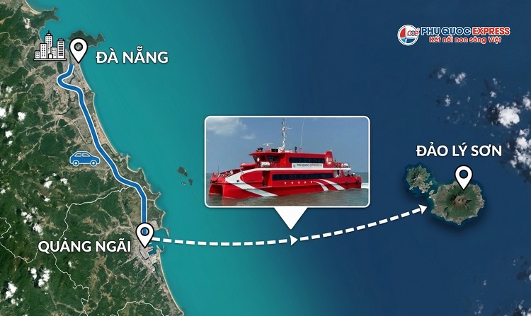 Cách đi đảo Lý Sơn từ Sài Gòn 