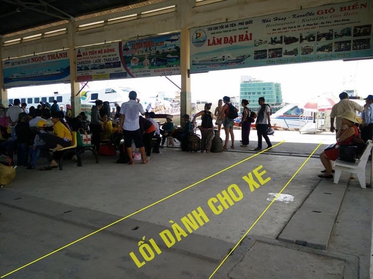 Địa chỉ bến tàu Hà Tiên đi Phú Quốc